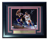 Allen Iverson Signed Framed 8x10 Philadelphia 76ers vs Kobe Bryant Photo JSA ITP