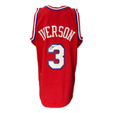 Allen Iverson Signed Philadelphia 76ers 2002 - 03 M&N HWC Swingman Jersey JSA ITP - Sports Integrity