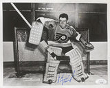 Bernie Parent Signed 8x10 Philadelphia Flyers Photo JSA AL44168