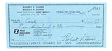 Bobby Doerr Boston Red Sox Signed  Bank Check #2549 BAS