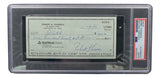 Bobby Thomson New York Giants Signed Bank Check PSA/DNA 85025527 - Sports Integrity