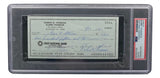 Bobby Thomson New York Giants Signed Bank Check PSA/DNA 85025529 - Sports Integrity