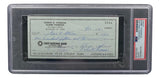 Bobby Thomson New York Giants Signed  Bank Check PSA/DNA 85025529