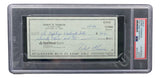 Bobby Thomson New York Giants Signed  Bank Check PSA/DNA 85025532