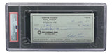 Bobby Thomson New York Giants Signed Bank Check PSA/DNA 85025536 - Sports Integrity