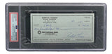 Bobby Thomson New York Giants Signed  Bank Check PSA/DNA 85025536