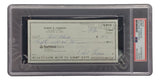 Bobby Thomson New York Giants Signed Bank Check PSA/DNA 85025539 - Sports Integrity