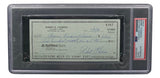 Bobby Thomson New York Giants Signed Bank Check PSA/DNA 85025540 - Sports Integrity