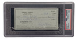 Bobby Thomson New York Giants Signed  Bank Check PSA/DNA 85025548