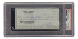 Bobby Thomson New York Giants Signed Bank Check PSA/DNA 85025552 - Sports Integrity