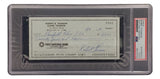 Bobby Thomson New York Giants Signed  Bank Check PSA/DNA 85025554