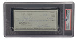 Bobby Thomson New York Giants Signed  Bank Check PSA/DNA 85025555