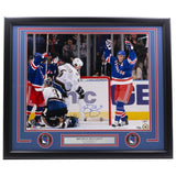 Brendan Shanahan Signed Framed 16x20 New York Rangers 600 Goal Photo Steiner - Sports Integrity