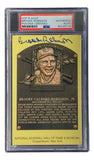 Brooks Robinson Signed 4x6 Baltimore Orioles HOF Plaque Card PSA/DNA 85025716 - Sports Integrity