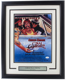 Cheech and Chong Signed Framed 11x14 Up in Smoke Poster Photo JSA JJ75479