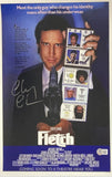 Chevy Chase Signed 11x17 Fletch Movie Poster Photo BAS - Sports Integrity