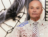 Creed Bratton Signed 11x14 The Office Creed Bloody Shirt Photo JSA ITP - Sports Integrity