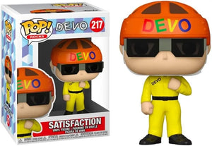 Devo Satisfaction (Yellow Suit) Pop! Vinyl Figure - Sports Integrity