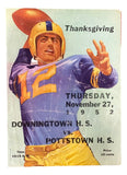 Downingtown vs Pottstown High School Football Program November 27 1952 - Sports Integrity