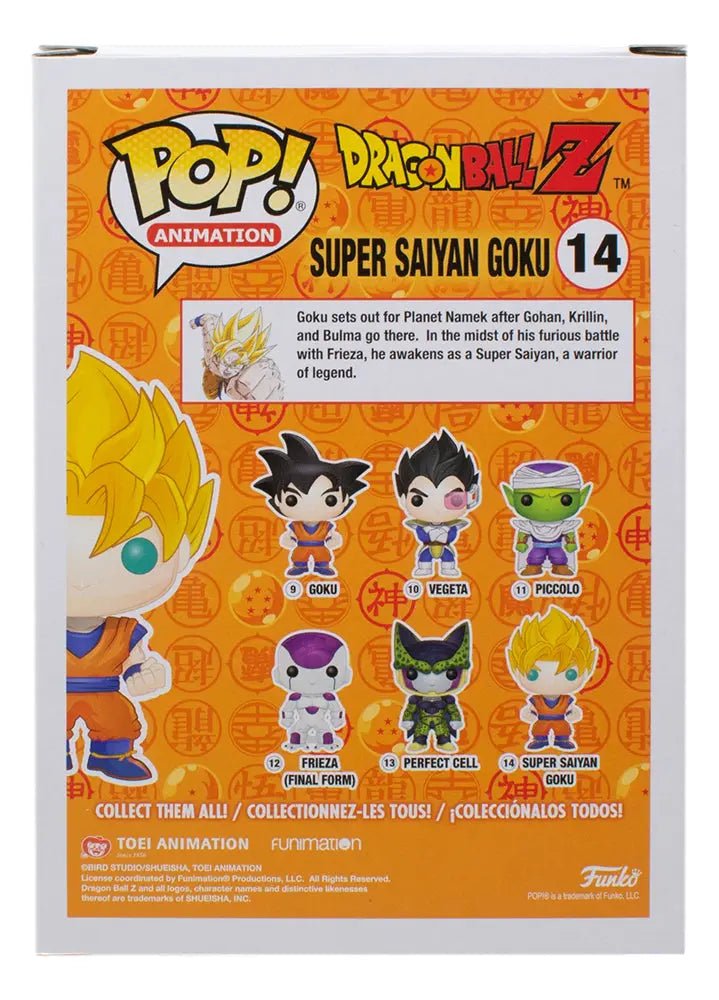 Super Saiyan Goku outlet Funko Pop Signed