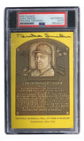 Duke Snider Signed 4x6 Brooklyn Dodgers HOF Plaque Card PSA/DNA 85026271 - Sports Integrity