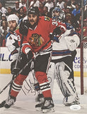 Dustin Byfuglien Signed Chicago Blackhawks Magazine Page JSA AL44214