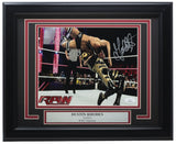 Dustin Rhodes Goldust Signed Framed 8x10 WWE Photo JSA ITP