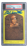 Eddie Mathews Signed 4x6 Milwaukee Braves HOF Plaque Card PSA/DNA 85025796