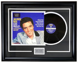 Elvis Presley Framed Jail House Rock Vinyl Record w/ Laser Engraved Signature