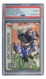 Eric Dickerson Signed 1992 Pro Set #537 Raiders Trading Card PSA/DNA Mint 9