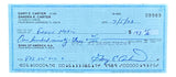 Gary Carter Montreal Expos Signed  Bank Check #9989 BAS