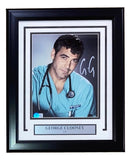 George Clooney Signed Framed 8x10 ER Photo BAS - Sports Integrity