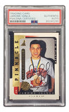 Jarome Iginla Signed 1997 Pinnacle #LTH - 1A Calgary Flames Hockey Card PSA/DNA - Sports Integrity