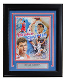 Blake Griffin Signed Framed 8x10 Los Angeles Clippers Photo JSA Hologram