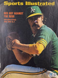 Jim Catfish Hunter Signed Athletics Sports Illustrated Magazine Cover BAS - Sports Integrity