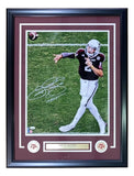 Johnny Manziel Signed Framed 16x20 Texas A&M Aggies Photo 12 Heisman Insc JSA - Sports Integrity