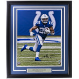 Jonathan Taylor Signed Framed In Black 16x20 Indianapolis Colts Photo Fanatics