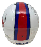 Josh Allen Signed Buffalo Bills Full Size Speed Replica Helmet BAS ITP - Sports Integrity