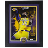 LeBron James Framed 8x10 Limited Edition L.A. Lakers Photo Highland Mint