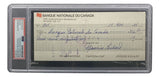 Maurice Richard Signed Montreal Canadiens Bank Check #365 PSA/DNA - Sports Integrity