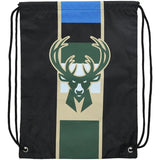 Milwaukee Bucks Team Stripe Drawstring Backpack - Sports Integrity