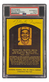 Monte Irvin Signed 4x6 New York Giants HOF Plaque Card PSA/DNA 85027861