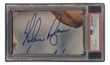 Nolan Ryan Signed Slabbed Texas Rangers Cut Signature PSA/DNA 85076337