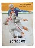 Notre Dame vs Indiana October 1 1955 Official Game Program