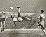 Pele Signed 16x20 Soccer Bicycle Kick Photo Fanatics