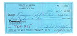 Ralph Kiner Pittsburgh Pirates Signed Bank Check #3320 BAS - Sports Integrity