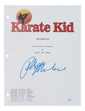 Ralph Macchio Signed In Blue Karate Kid Movie Script JSA ITP - Sports Integrity