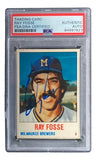 Ray Fosse Signed Milwaukee Brewers 1978 Hostess #57 Trading Card PSA/DNA 84997823 - Sports Integrity