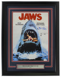 Richard Dreyfuss Signed Framed 11x17 Jaws Turkish Poster Photo JSA ITP