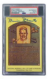 Robin Roberts Signed 4x6 Philadelhia Phillies HOF Plaque Card PSA/DNA 85027817